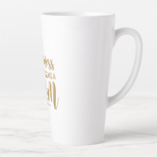 Mother Gift Happiness Is Being A Mom Latte Mug