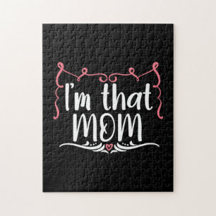 Mother Gift I Am That Mom Jigsaw Puzzle