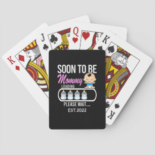 Mother Gift   Soon To Be Mommy 2022 Playing Cards