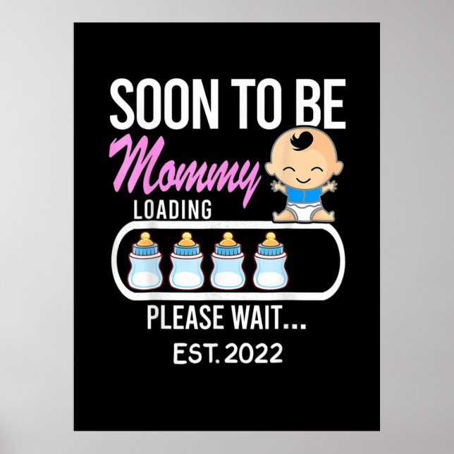 Mother Gift | Soon To Be Mommy 2022 Poster (Front)