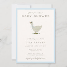Mother Goose Minimal Baby Shower