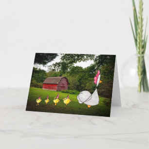 "Mother Hen" Greeting Card
