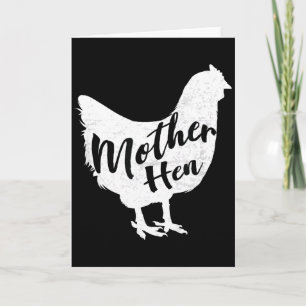 Mother hen happy mother's day cute chicken gift fo card