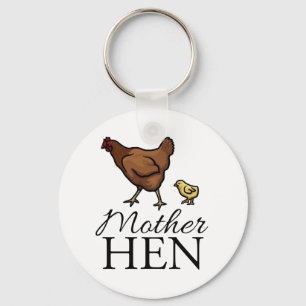 Mother Hen Keychain
