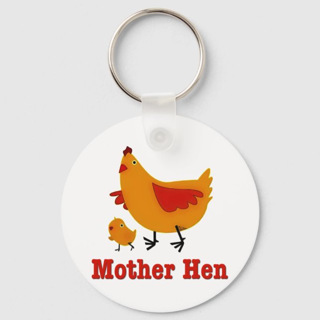 Mother Hen Keychain (Front)