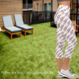 Mother, In a Word Capri Leggings