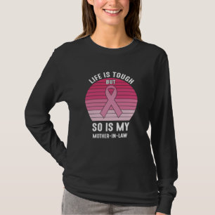 Mother In Law Family Matching Breast Cancer Gift T-Shirt