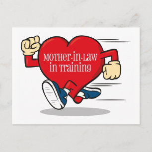 Mother-In-Law in Training Postcard