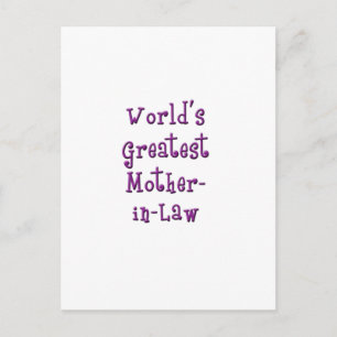 Mother-in-Law Postcard