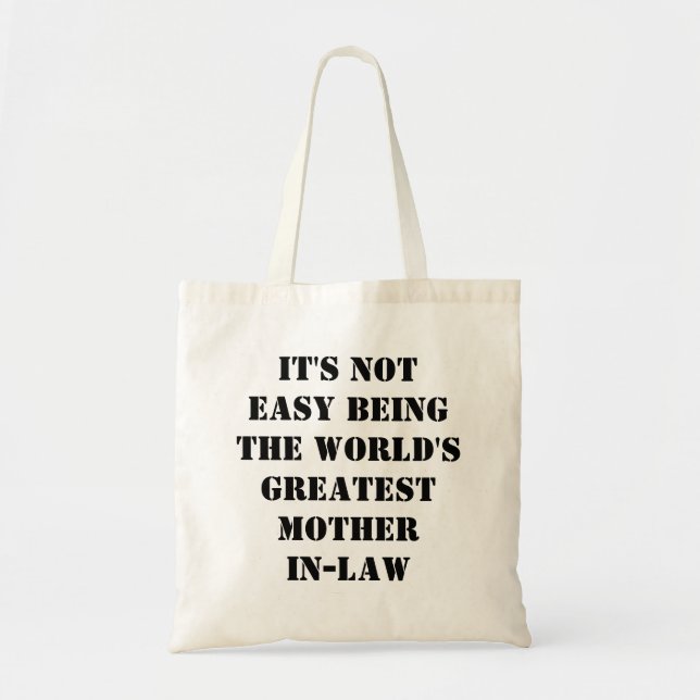 Mother-In-Law Tote Bag (Front)