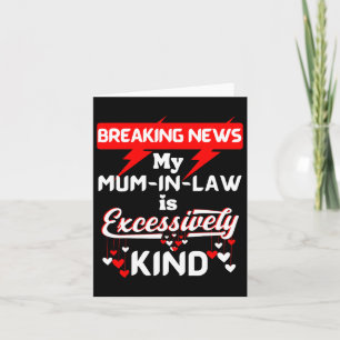 Mother Inlaw Xmas Birthday Son Daughter For Mom In Card
