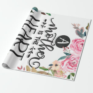 Mother is heart of a home Gift, Mom Birthday Gift Wrapping Paper