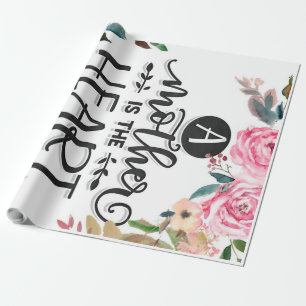 Mother is heart of a home Gift, Mom Birthday Gift Wrapping Paper