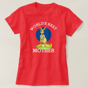 Mother Kangaroo and Baby T-Shirt