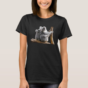 Mother Koala With Baby Joey Marsupial T-Shirt