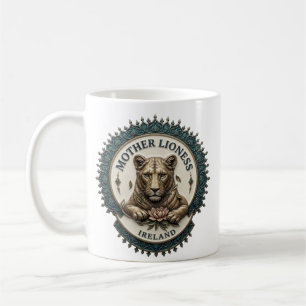 Mother Lioness. Ireland Coffee Mug
