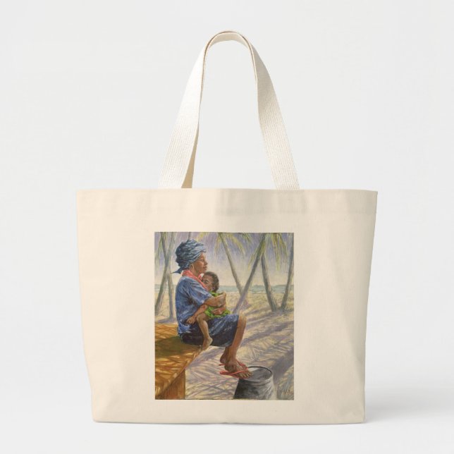 Mother Love 2003 Large Tote Bag (Front)