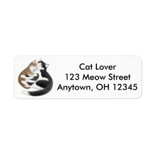 Mother Love Cats Avery Label