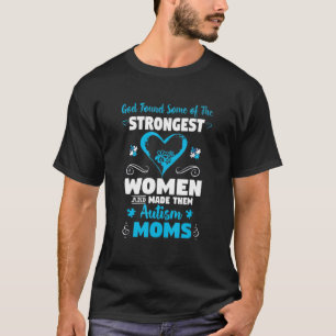 Mother Love Puzzle Heart Autistic Children Quotes T-Shirt