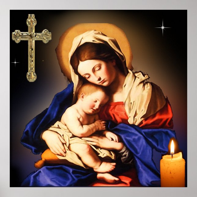 Mother Mary  art Poster (Front)