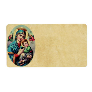 Mother Mary Avery Label