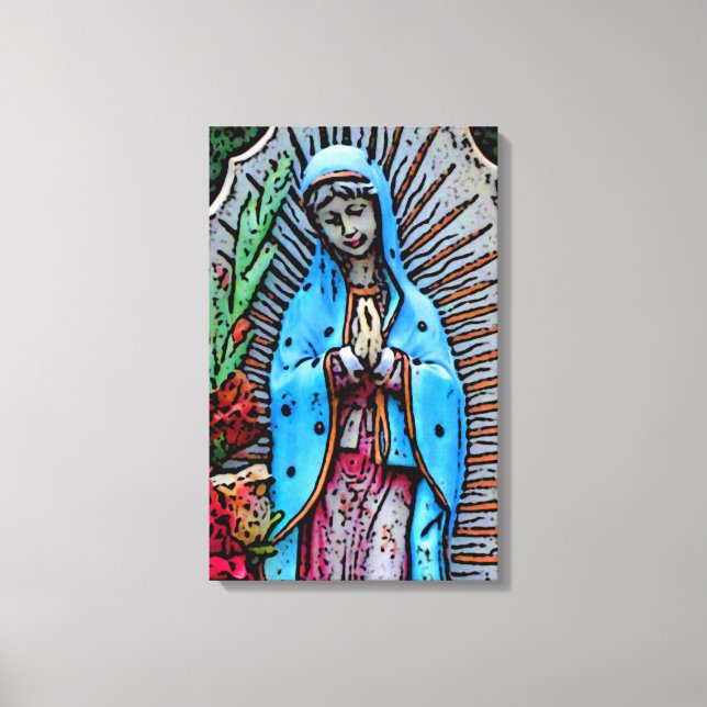 Mother Mary Canvas Print (Front)