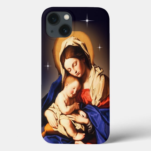 Mother MAry Case-Mate iPhone Case (Back)