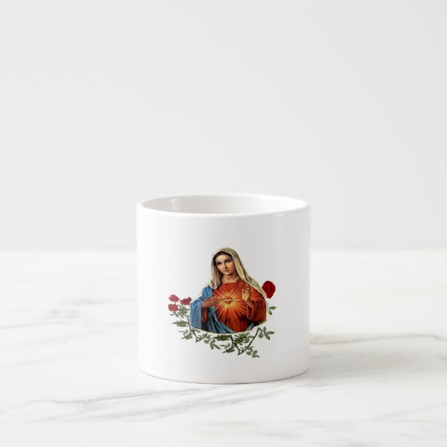 Mother Mary designs Espresso Cup (Front)