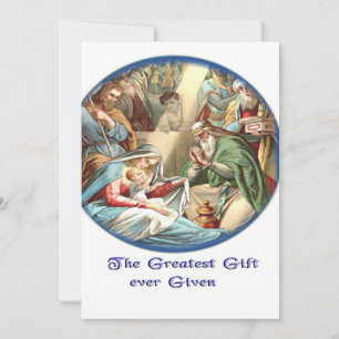 Mother Mary Holiday Card
