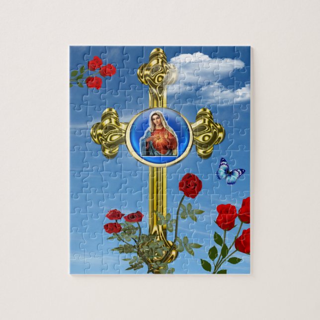 Mother Mary Jigsaw Puzzle (Vertical)