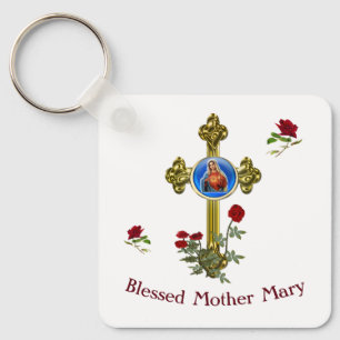 Mother MAry Keychain
