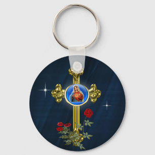 Mother Mary Keychain