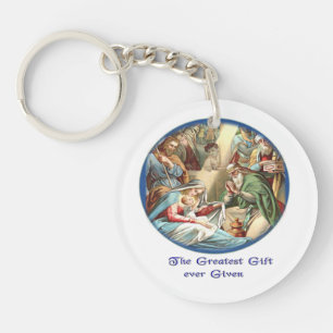 Mother Mary Keychain