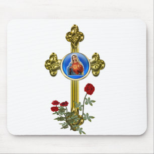Mother Mary Mouse Pad