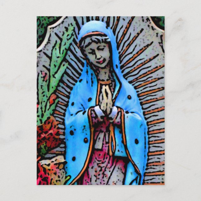 Mother Mary Postcard (Front)