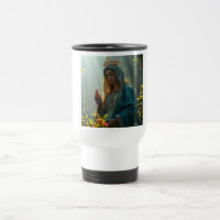 Mother Mary Queen of Heaven Travel Mug