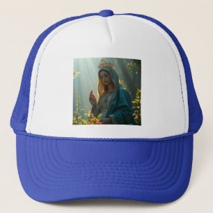 Mother Mary Queen of Heaven Trucker Hat