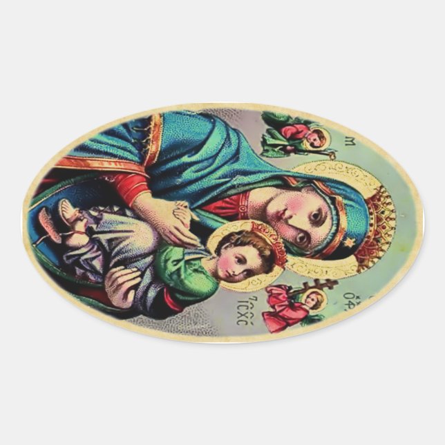Mother Mary Sticker (Front)