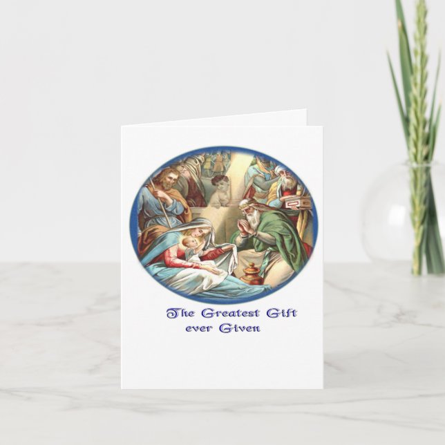 Mother Mary Thank You Card (Front)