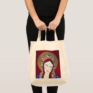 Mother Mary Tote Bag