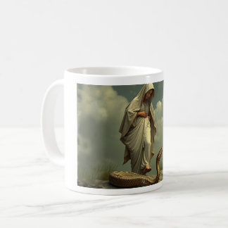 Mother Mary Treading Upon the Serpent Coffee Mug