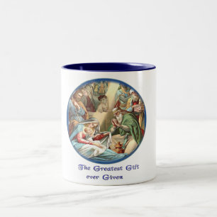 Mother Mary Two-Tone Coffee Mug