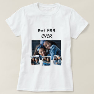 Mother mom family photo collage T-Shirt