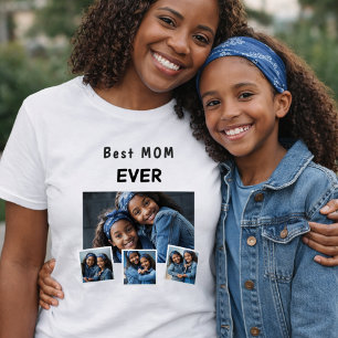 Mother mom family photo collage T-Shirt