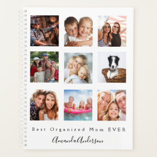 Mother mom photo family collage 2026 planner