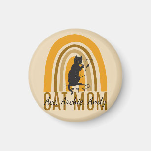 mother mommy cat mom names personalize magnet