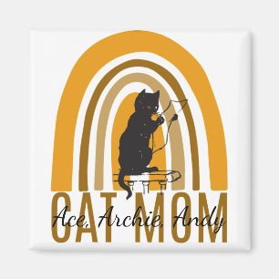 mother mommy cat mom names personalize magnet