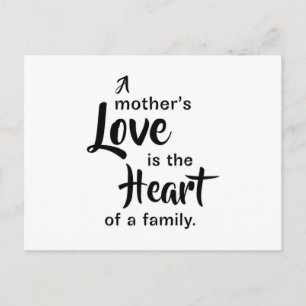 Mother Mothers Mother's Day Mom Mummy Gift Idea Postcard