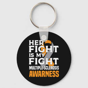Mother Multiple Sclerosis Awareness Women Ms Keychain