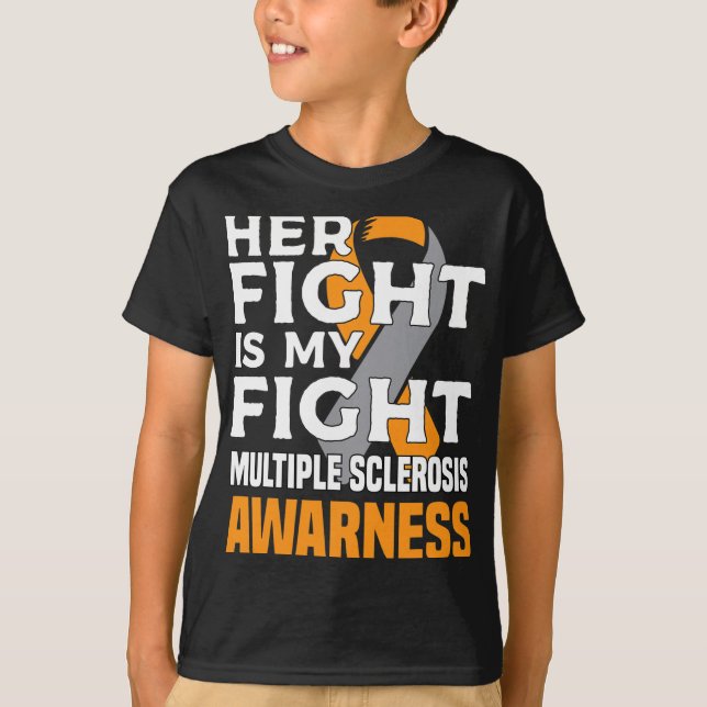 Mother Multiple Sclerosis Awareness Women Ms  T-Shirt (Front)